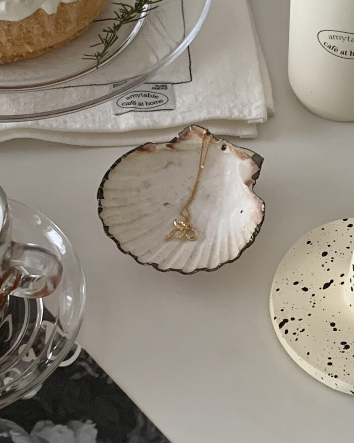 vintage shell tray - 画像 (2)