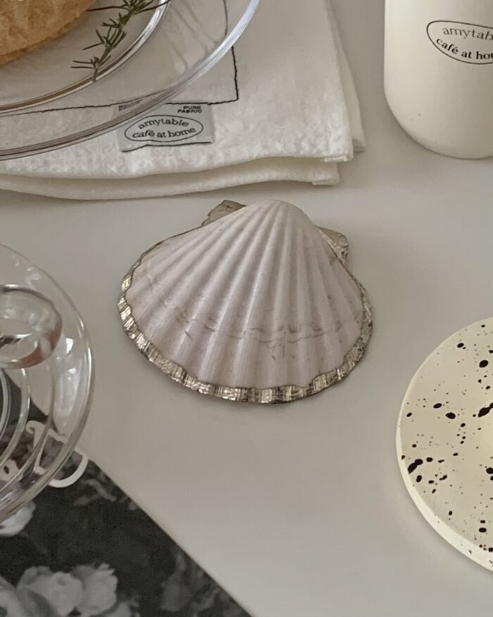 vintage shell tray - 画像 (1)