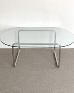 glass oval table - 画像 (9)