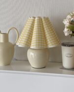 vintage apple frill lamp(butter) - 画像 (12)