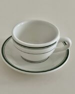 green round tea cup&saucer - 画像 (8)