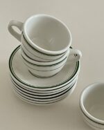 green round tea cup&saucer - 画像 (7)