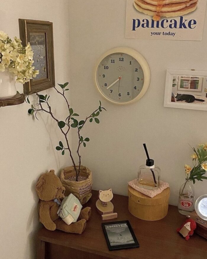 creamy wall clock - 画像 (2)