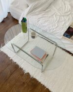 glass oval table - 画像 (4)