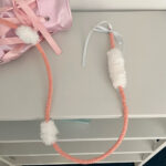 bonbon tablet cable (peach)