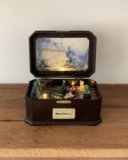 Xmas box orgel lamp