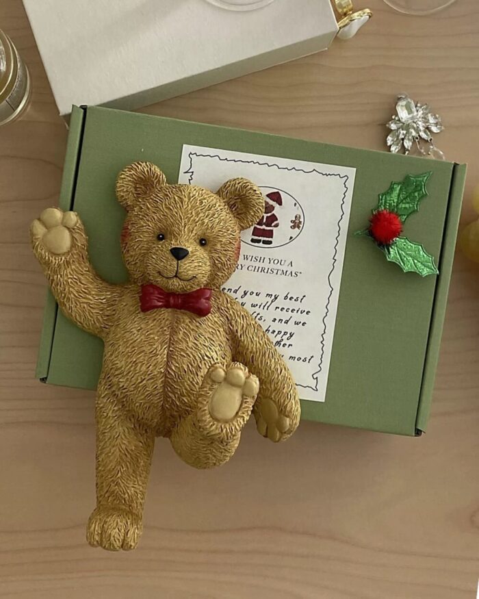 vintage teddy bear wall hook - 画像 (5)