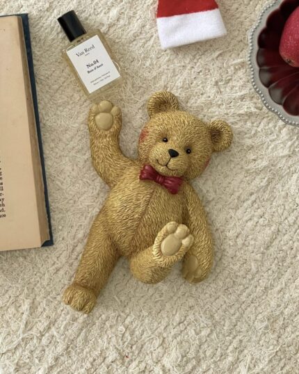 vintage teddy bear wall hook