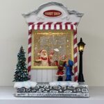 Xmas candy shop orgel lamp