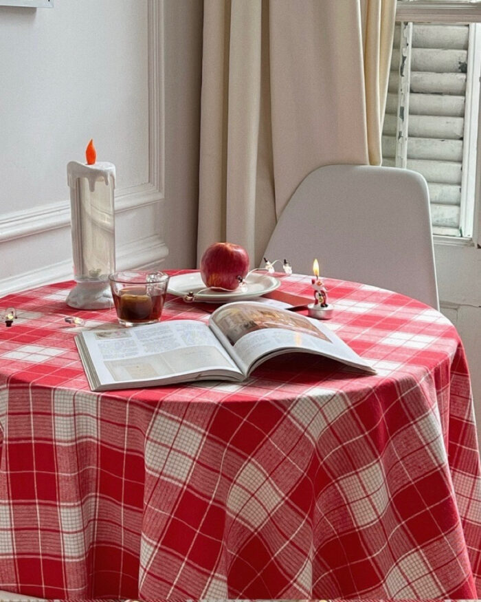 cherry tablecloth - 画像 (10)