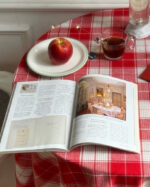 cherry tablecloth - 画像 (6)