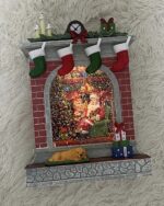Xmas brick fireplace orgel lamp - 画像 (7)