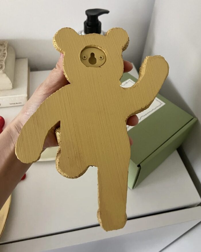 vintage teddy bear wall hook - 画像 (8)