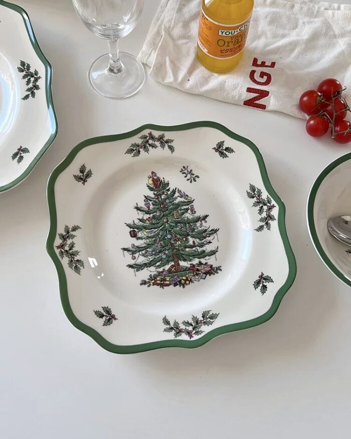 IMG_3597 foren tree square plate - 画像 (1)