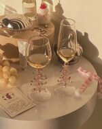 crystal tree champagne glass - 画像 (3)