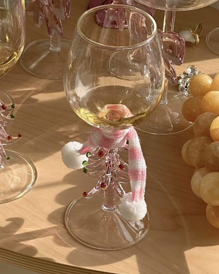 crystal tree wine glass - 画像 (4)