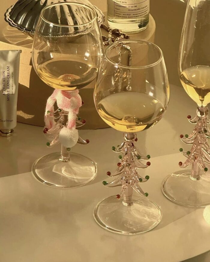 crystal tree wine glass - 画像 (6)