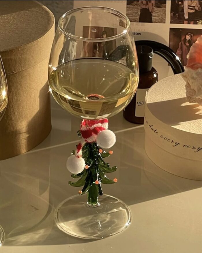 crystal tree wine glass - 画像 (9)
