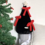 fluffy xmas star tree