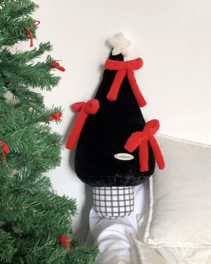 fluffy xmas star tree