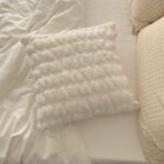 soft heart cushion cover