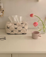 black tie tissue box