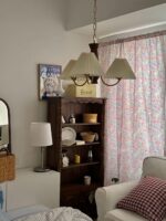 flower roungh curtain - 画像 (2)