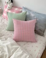 tartan check cushion cover - 画像 (8)