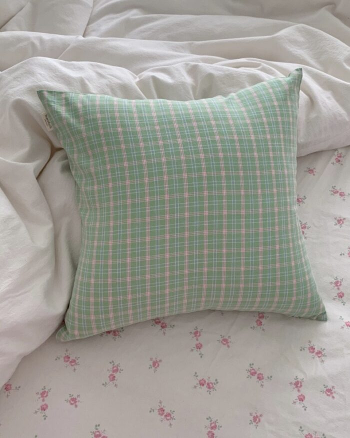 tartan check cushion cover - 画像 (6)