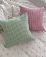 tartan check cushion cover - 画像 (4)