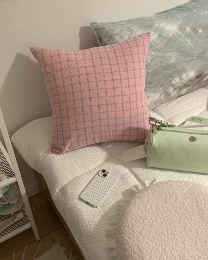 tartan check cushion cover - 画像 (12)