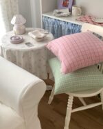 tartan check cushion cover - 画像 (9)