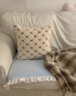 black tie cushion cover - 画像 (2)