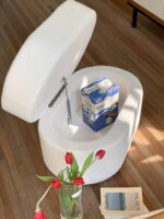 cloudy storage box stool - 画像 (2)