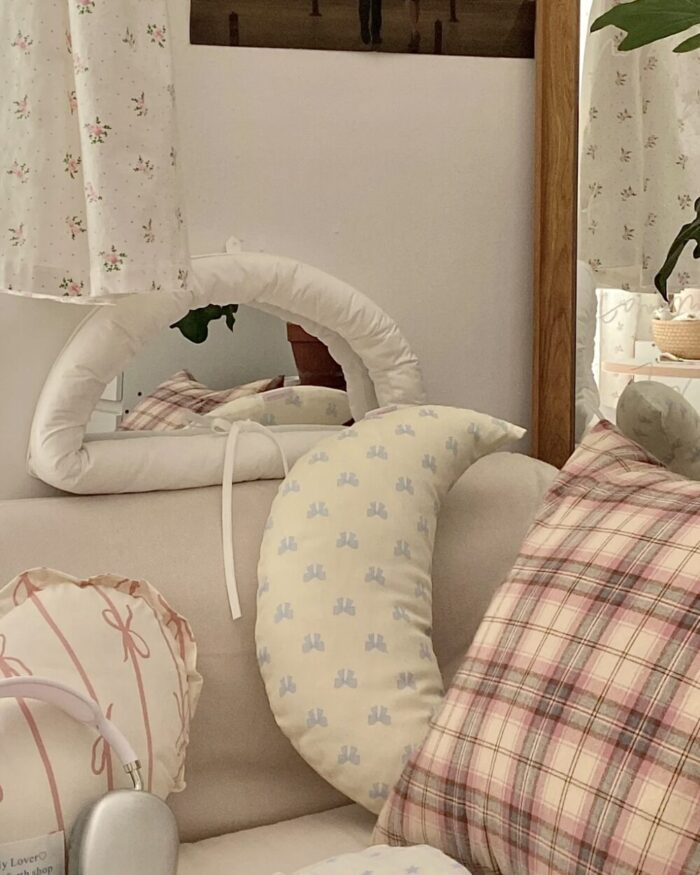 moon cushion mirror - 画像 (2)