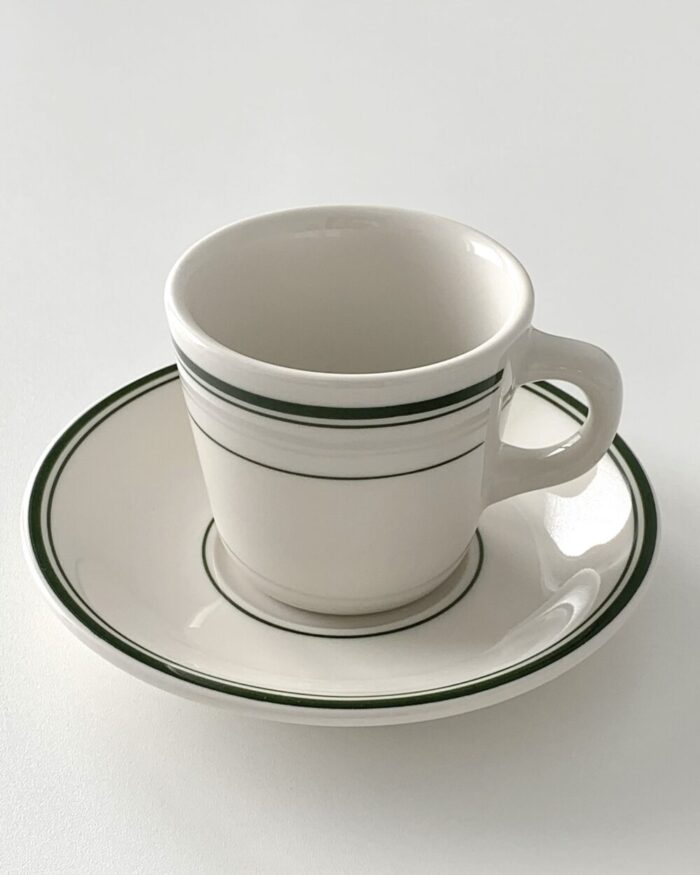 IMG_7634 green tall tea cup&saucer - 画像 (7)