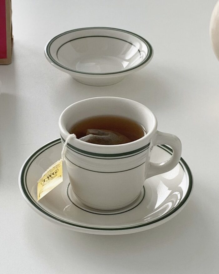 IMG_7640 green tall tea cup&saucer - 画像 (2)