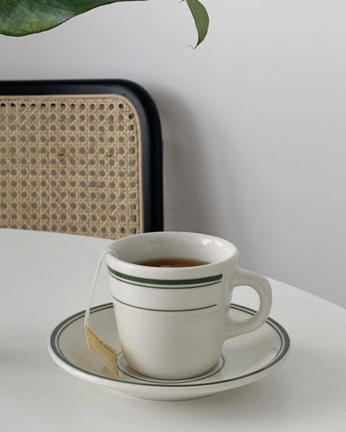 IMG_7641 green tall tea cup&saucer - 画像 (3)