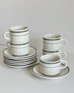 green short tea cup&saucer - 画像 (4)