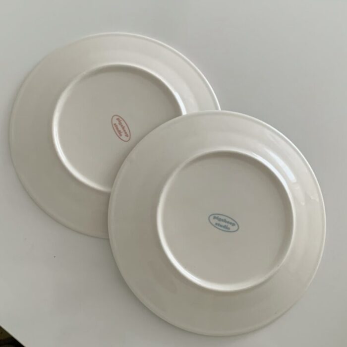 IMG_2323 baby peach rim plate - 画像 (7)