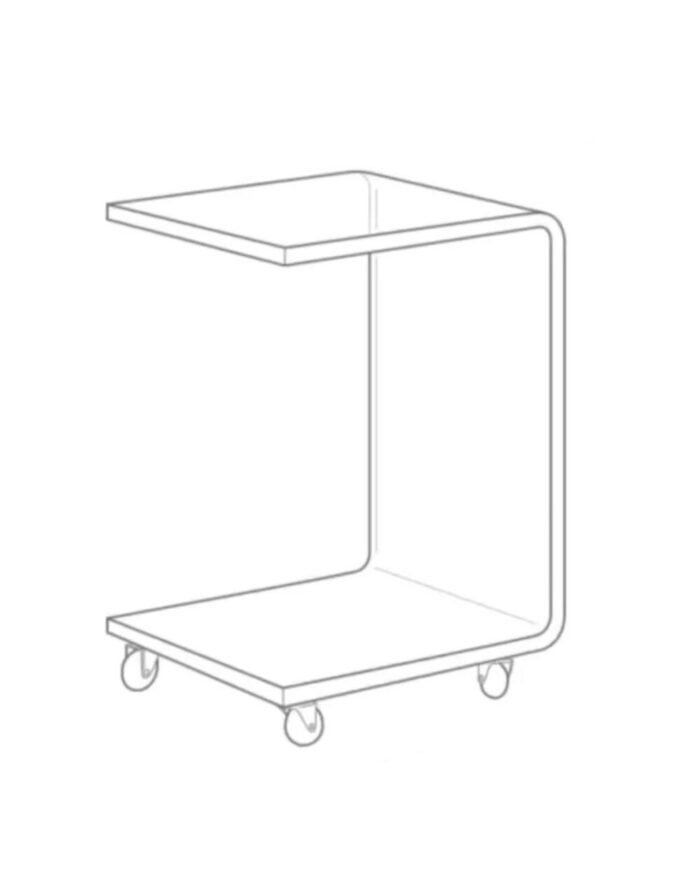 acryl lucid side table - 画像 (16)