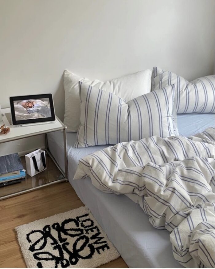 breeze stripe bedding cover set - 画像 (7)