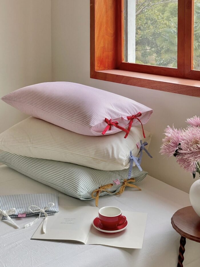 stripe tie bedding cover set - 画像 (14)