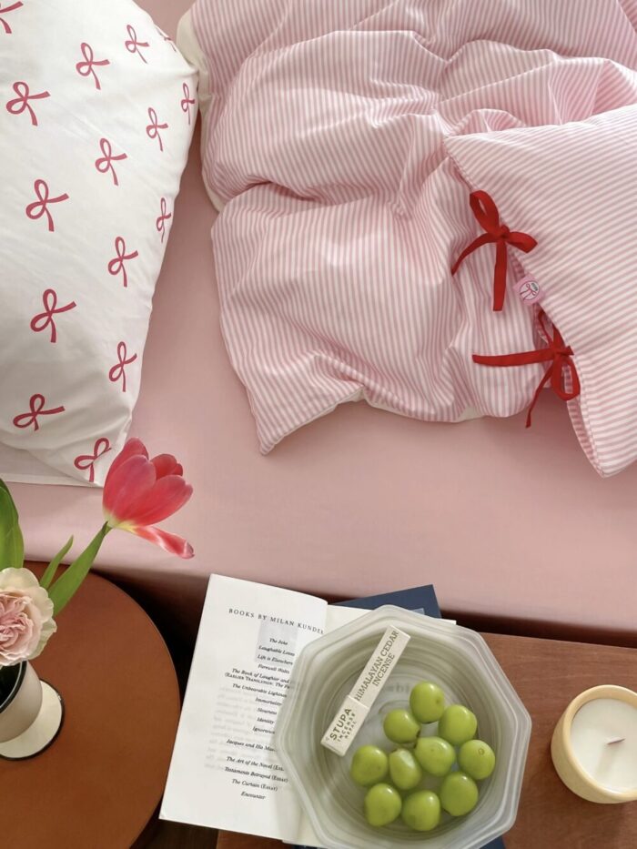 stripe tie bedding cover set - 画像 (5)