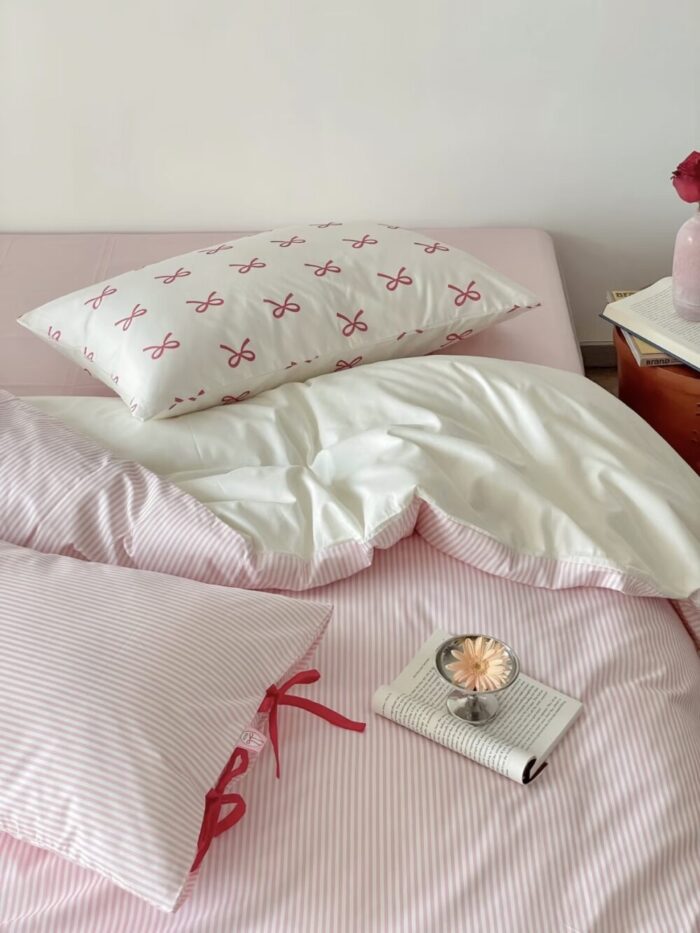 stripe tie bedding cover set - 画像 (23)