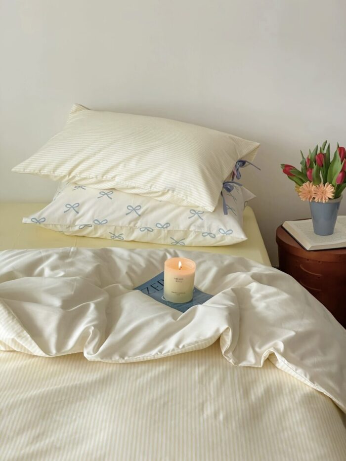 stripe tie bedding cover set - 画像 (3)
