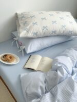 stripe tie bedding cover set - 画像 (2)