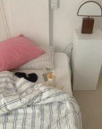 breeze stripe bedding cover set