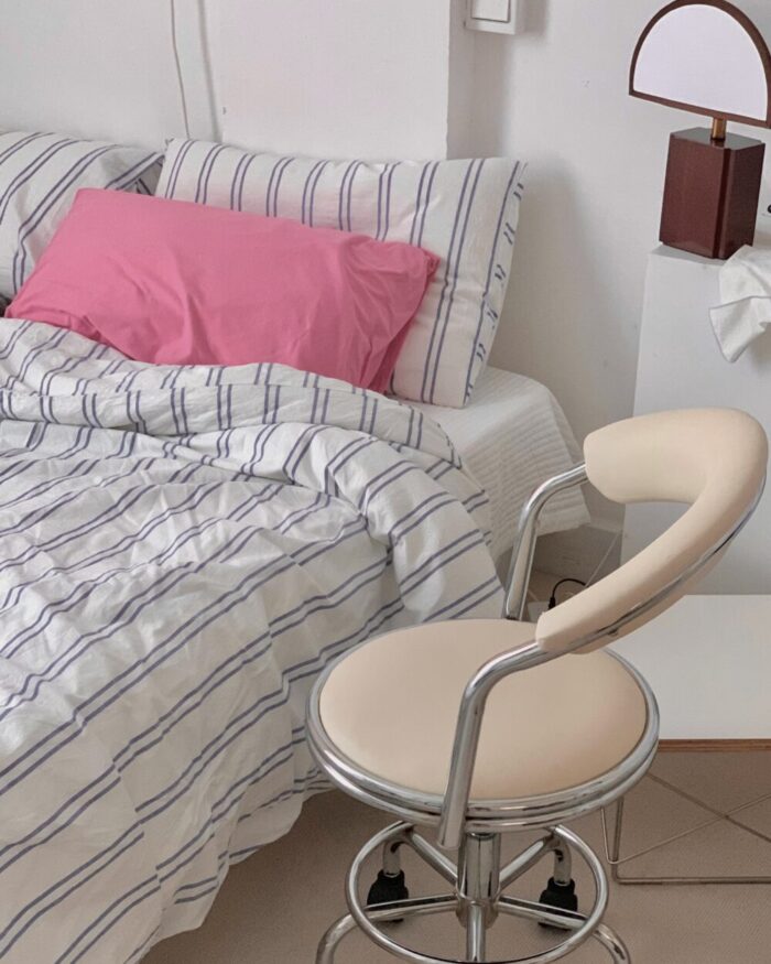 breeze stripe bedding cover set - 画像 (2)