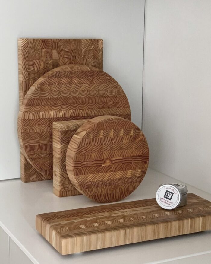 larchwood round cutting board - 画像 (31)